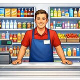 Caut job stabil casier - lucrator comercial
